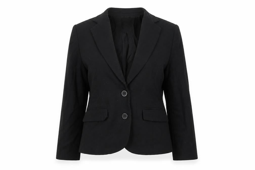 M&S Womens Black   Jacket Blazer Size 10