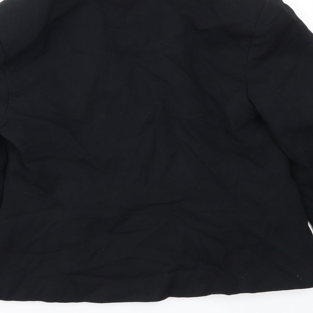 M&S Womens Black   Jacket Blazer Size 10