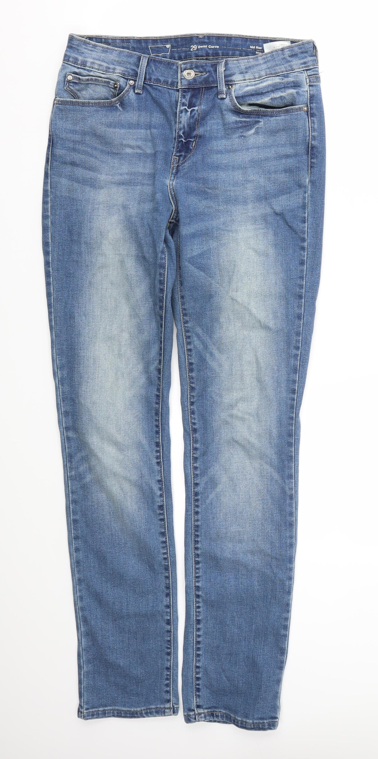 DENIM  Womens Blue   Skinny Jeans Size 30 L29 in