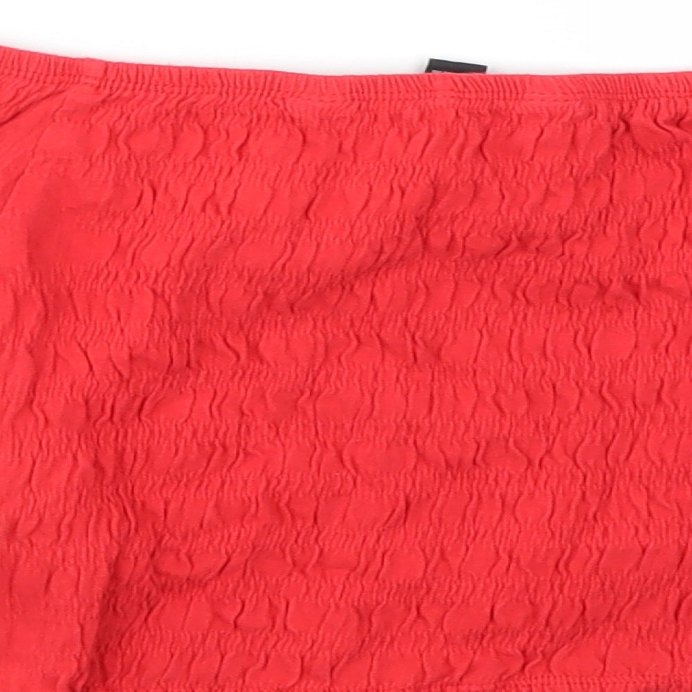New Look Girls Red   Basic T-Shirt Size 10-11 Years