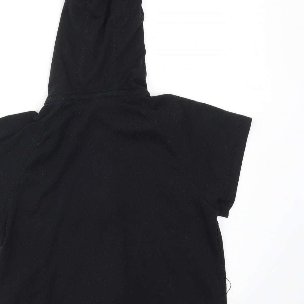 LA Gear Womens Black   Full Zip Jumper Size 8