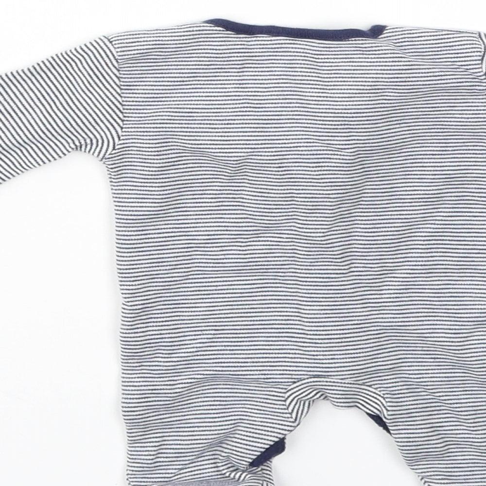 NEXT  Blue Striped  Babygrow One-Piece Size Newborn