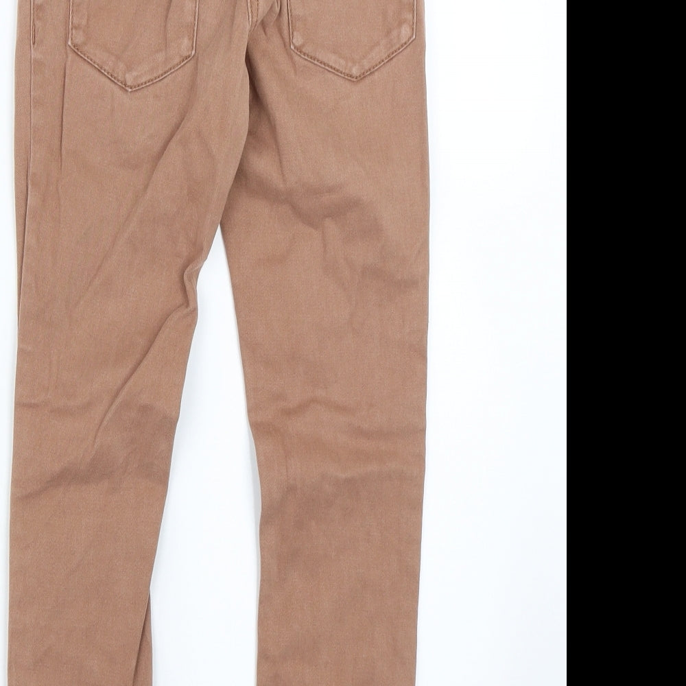 NEXT Girls Brown   Straight Jeans Size 9 Years