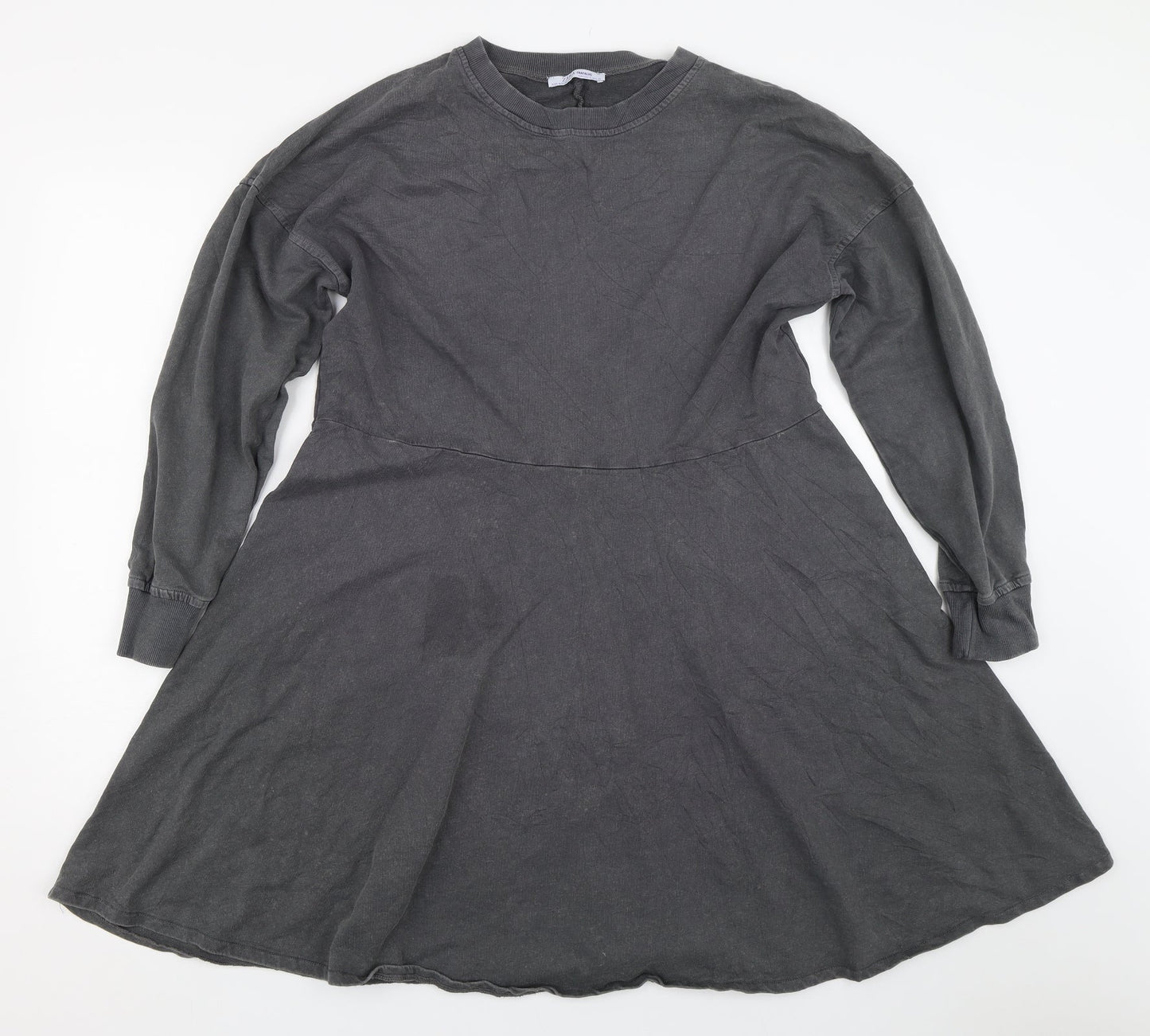 Zara Womens Grey   Jumper Dress  Size S