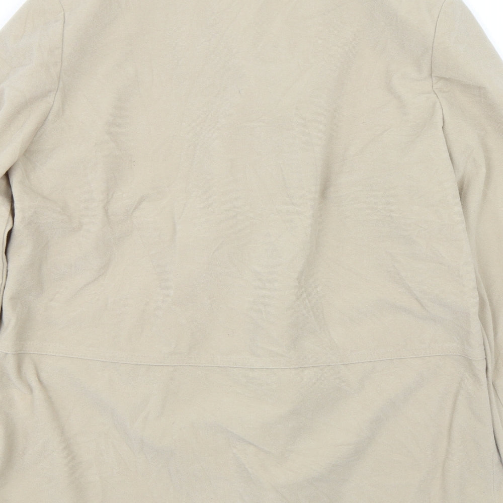 Daxon Womens Beige   Jacket Blazer Size 14