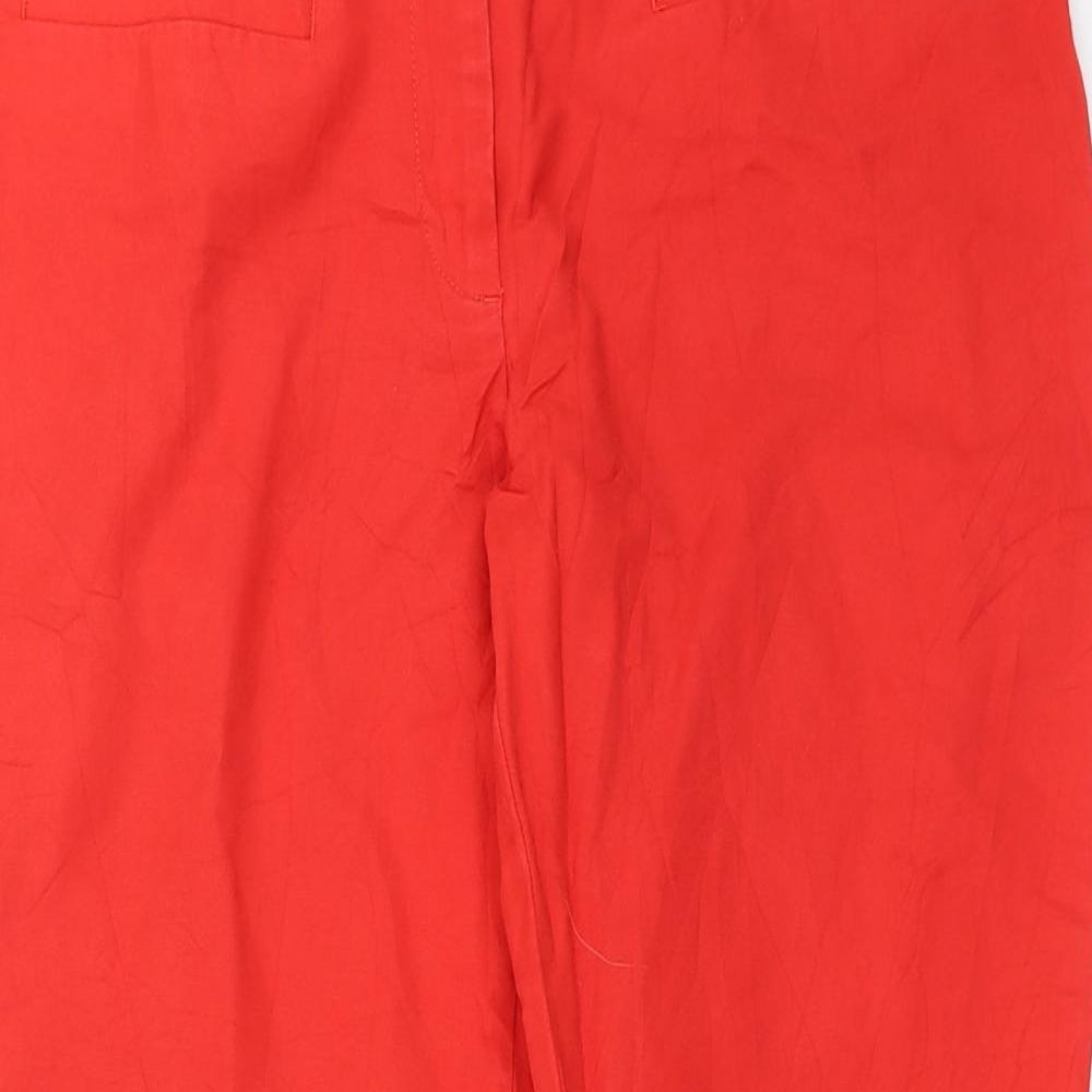 Cambio Womens Red   Trousers  Size 34 in L27 in