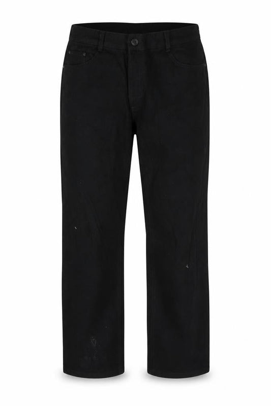 alfredo pauly Mens Black  Denim Straight Jeans Size 34 in L29 in