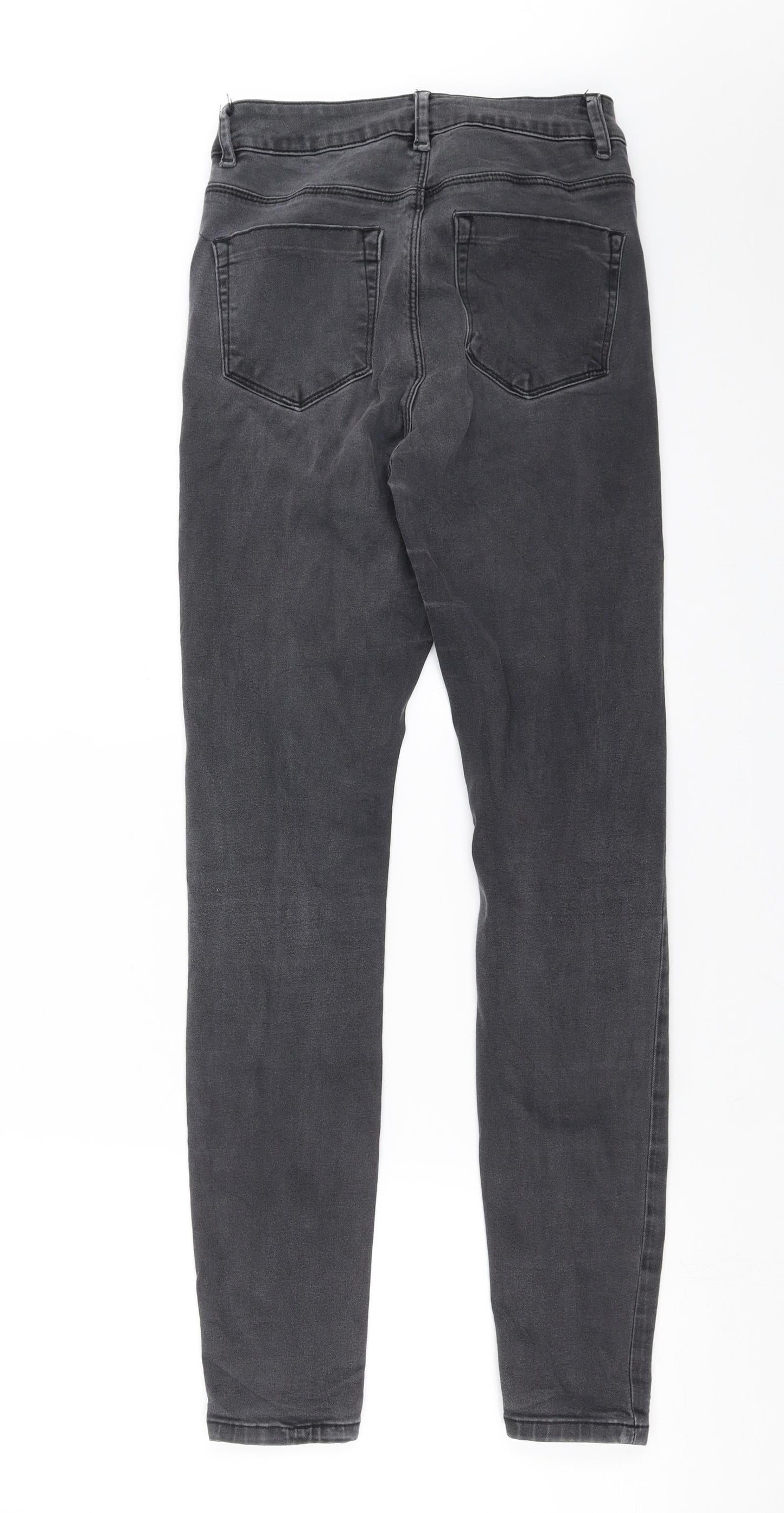 ASOS Womens Grey  Denim Skinny Jeans Size 28 in L30 in