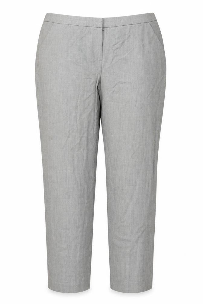 New Look Womens Grey   Trousers  Size 16 L26 in