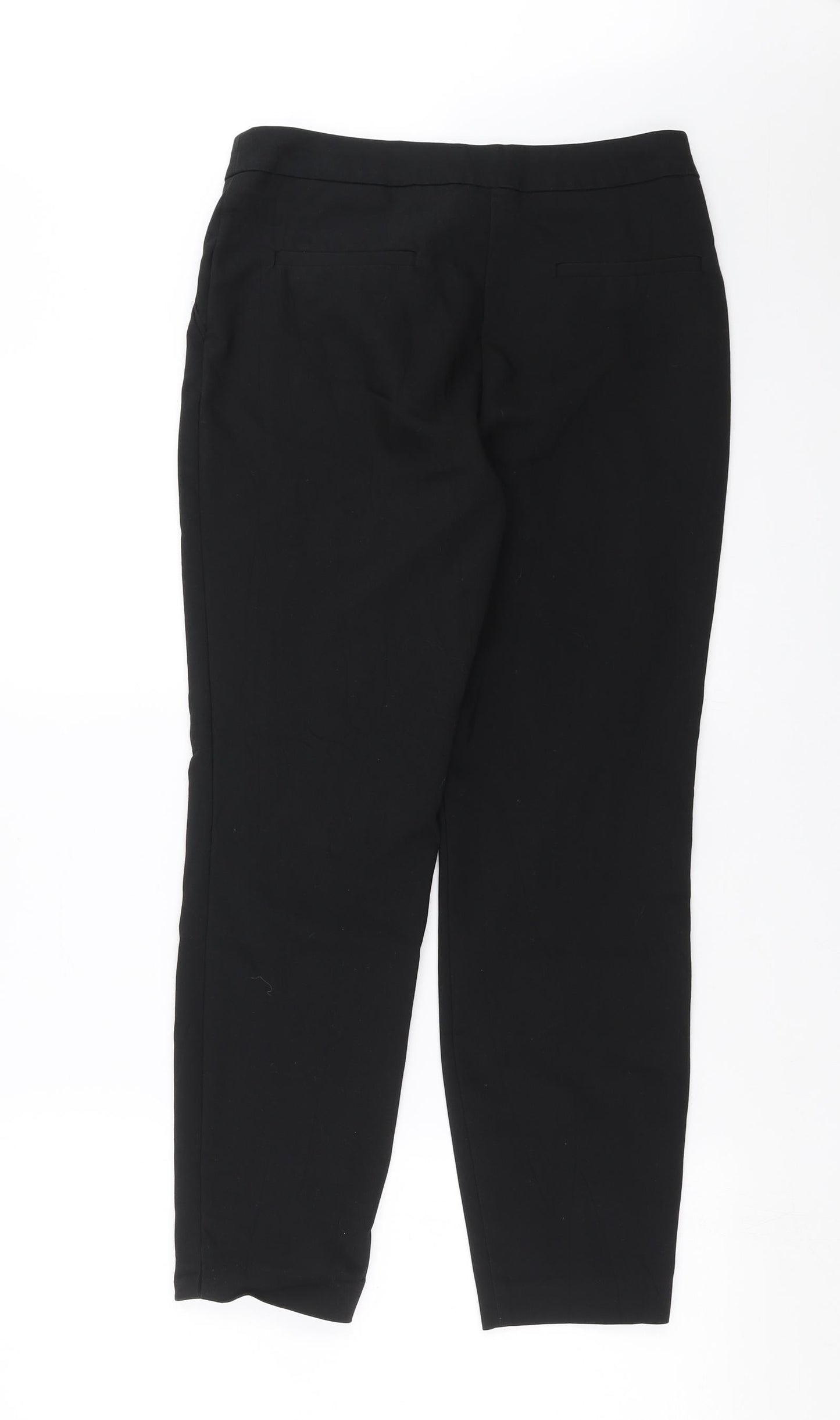 Papaya Womens Black   Trousers  Size 10 L26 in