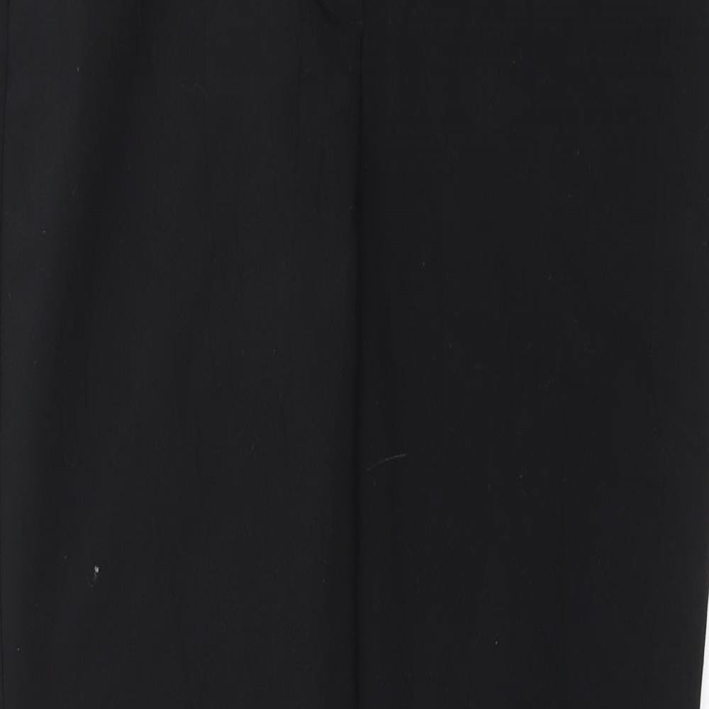 Papaya Womens Black   Trousers  Size 10 L26 in