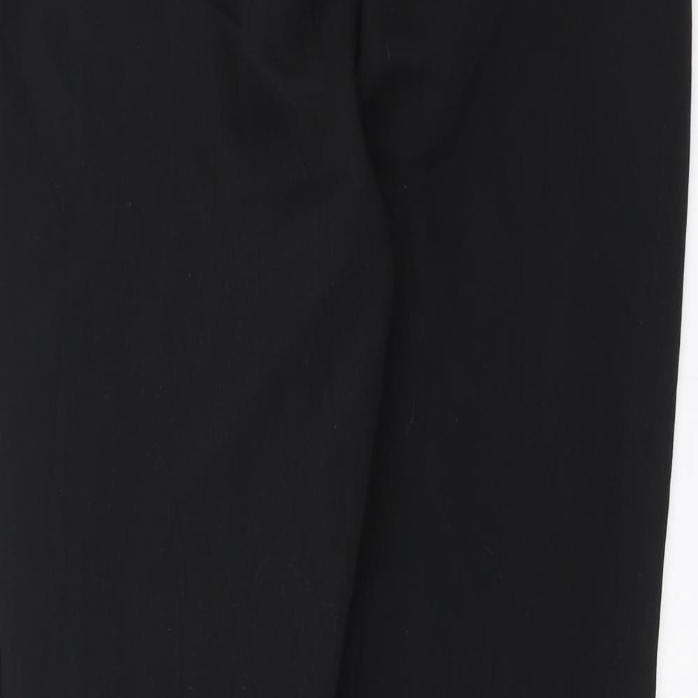 Papaya Womens Black   Trousers  Size 10 L26 in