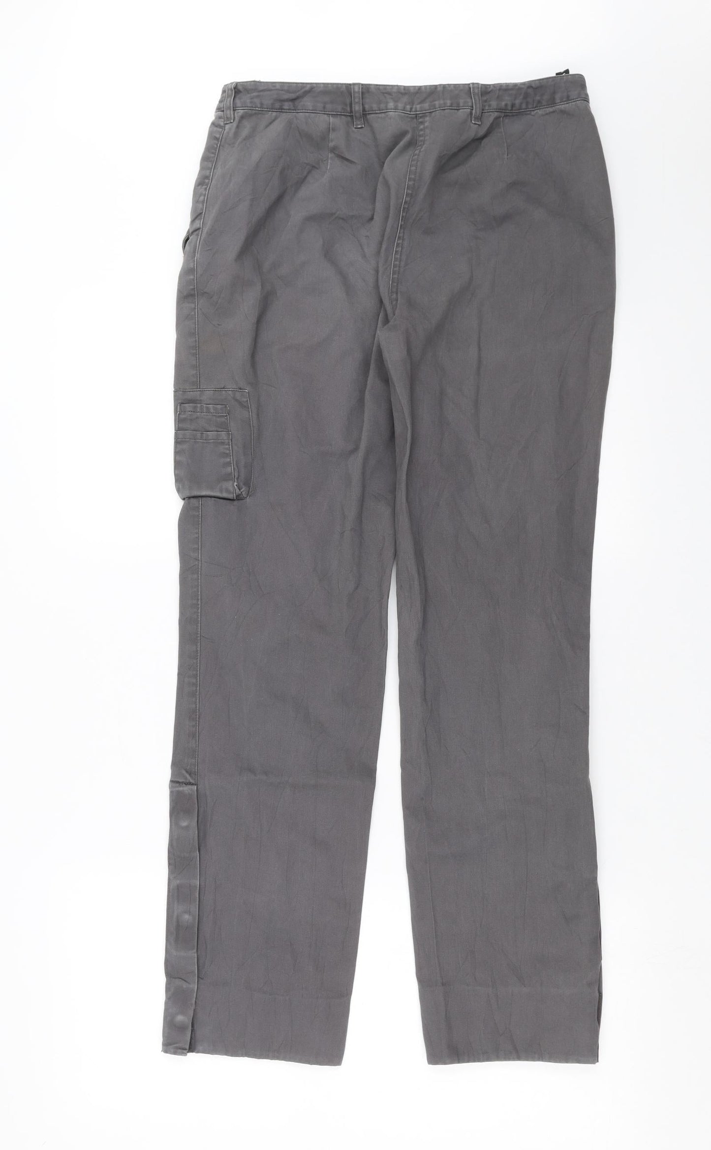 Linea Womens Grey   Trousers  Size 10 L29 in