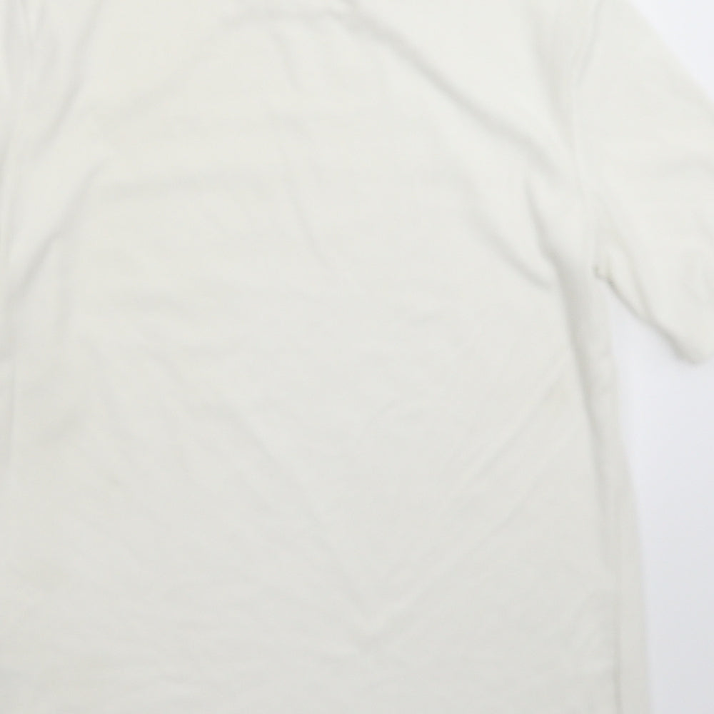 H&M Womens White   Pullover Jumper Size M