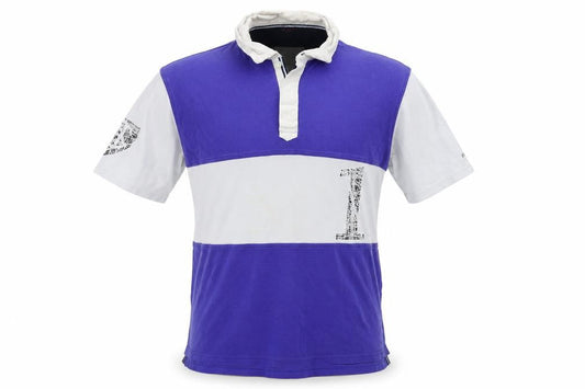 Chukka Mens Multicoloured Striped   Polo Size S