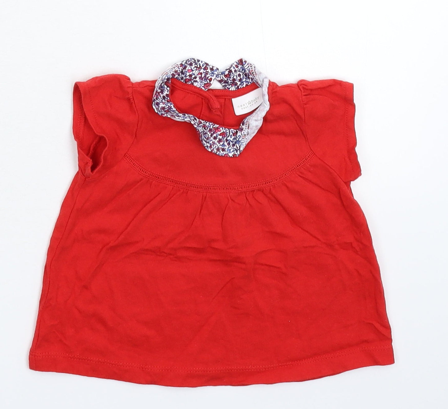 NEXT Baby Red   Basic T-Shirt Size 3-6 Months