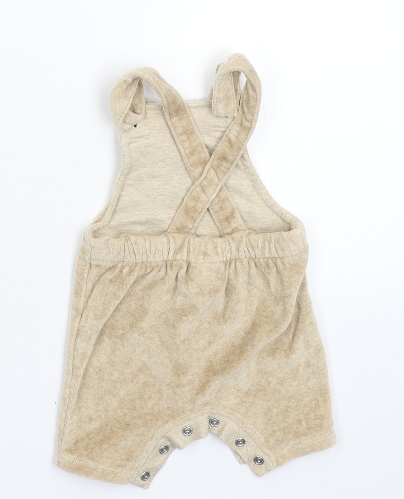 NEXT Baby Grey   Dungaree One-Piece Size 3-6 Months
