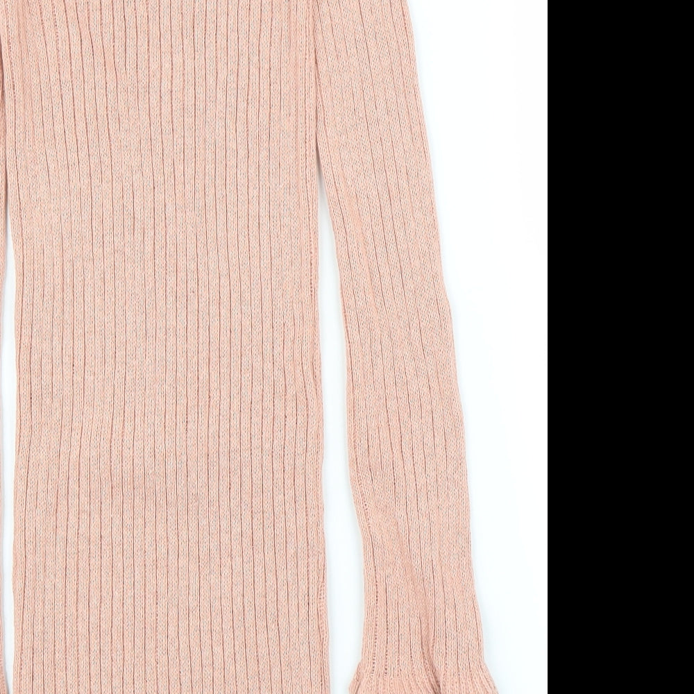 Femme Luxe Womens Pink   Pullover Jumper Size 8