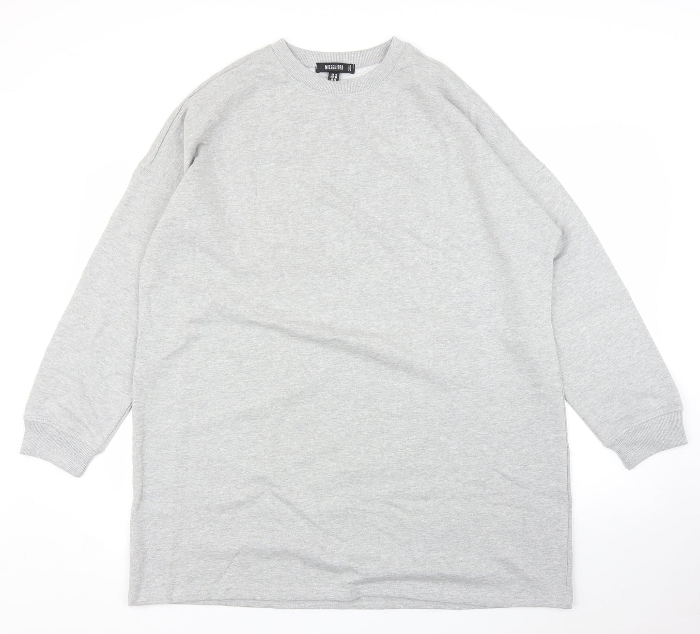Missguided Womens Grey   Pullover Jumper Size 14