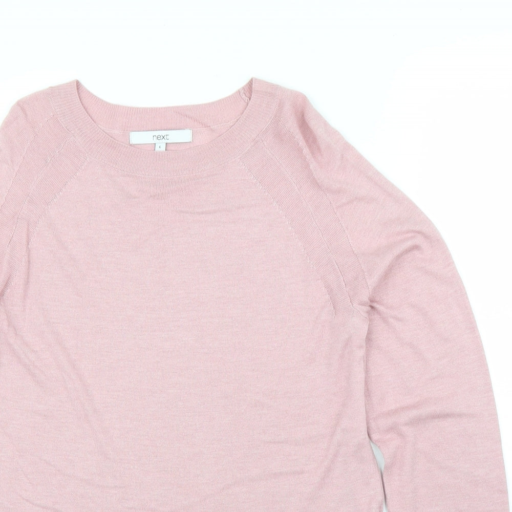 NEXT Womens Pink   Pullover Jumper Size 6