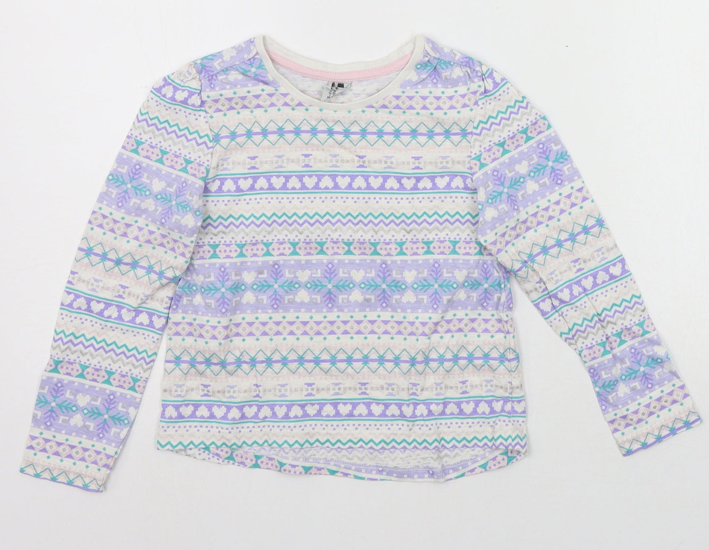 TU Girls Multicoloured Striped  Basic Polo Size 2-3 Years