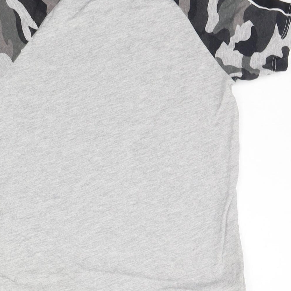 NEXT Girls Grey   Basic T-Shirt Size 4-5 Years