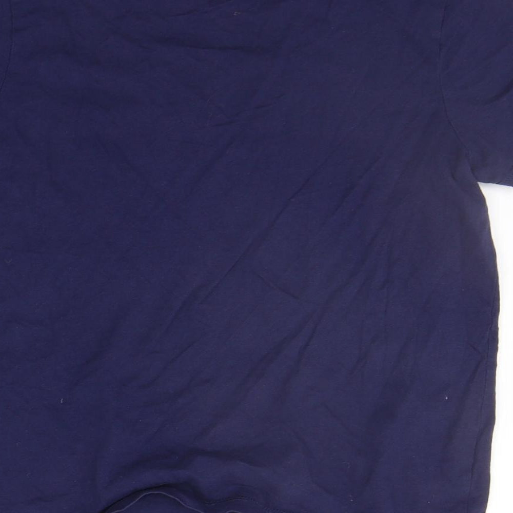 George Girls Blue   Basic Polo Size 11-12 Years