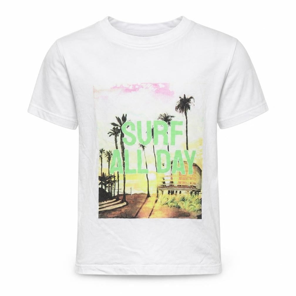 H&M Boys White   Basic T-Shirt Size 7-8 Years