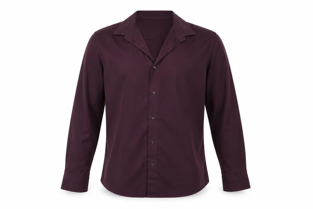 NEXT Mens Purple    Button-Up Size 16.5
