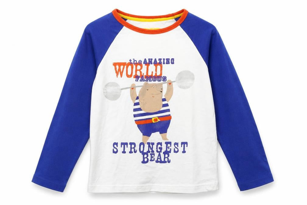 Marks and Spencer Girls Blue   Basic T-Shirt Size 6-7 Years