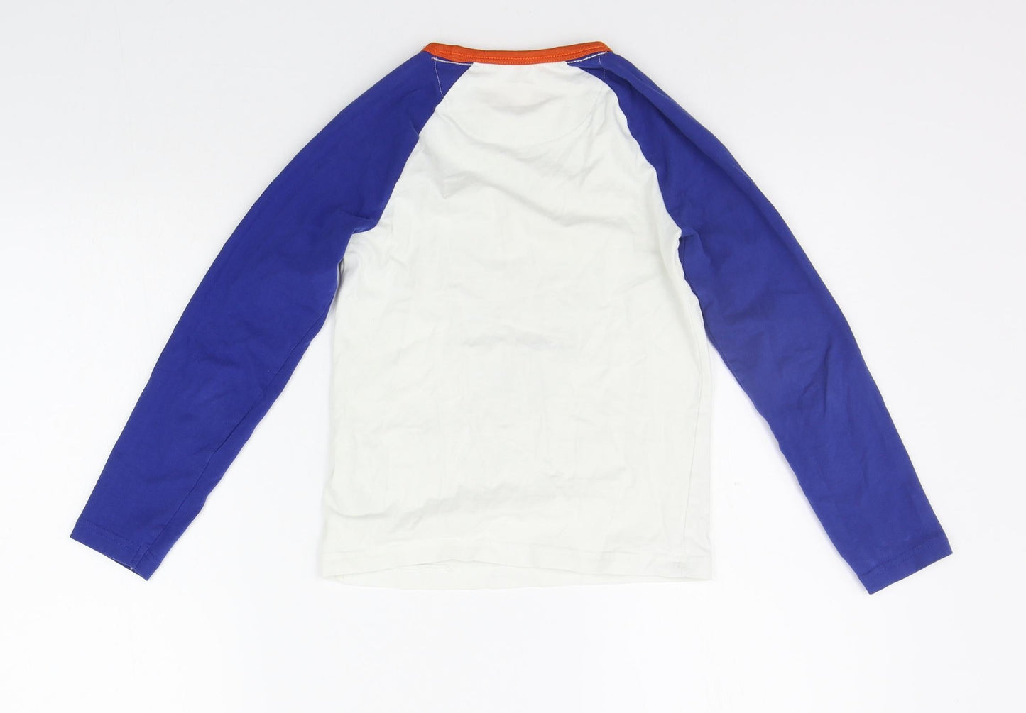 Marks and Spencer Girls Blue   Basic T-Shirt Size 6-7 Years