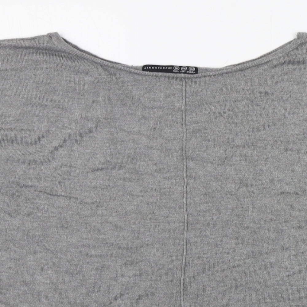 Atmosphere Womens Grey   Pullover Jumper Size 16