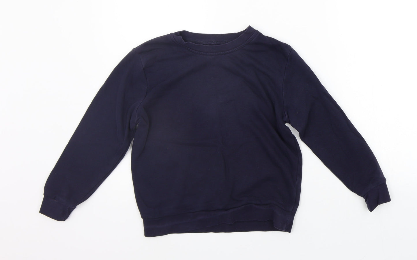 George Girls Blue   Henley Jumper Size 7-8 Years