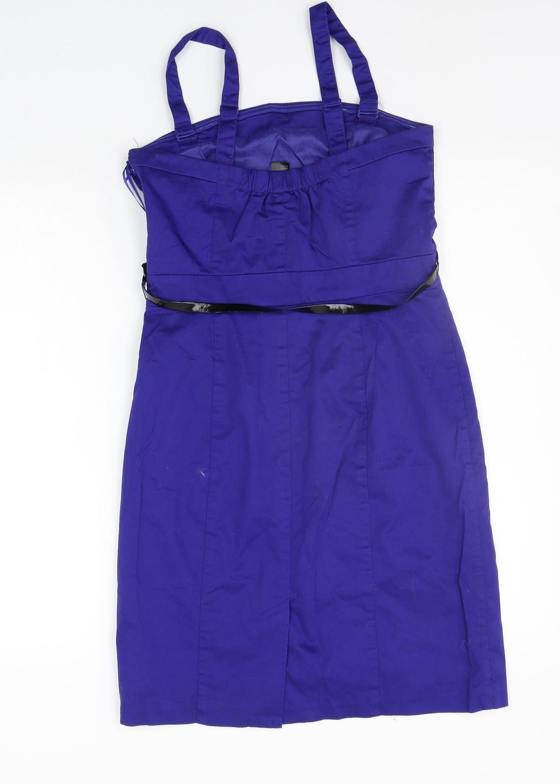 H&M Womens Blue   A-Line  Size 10