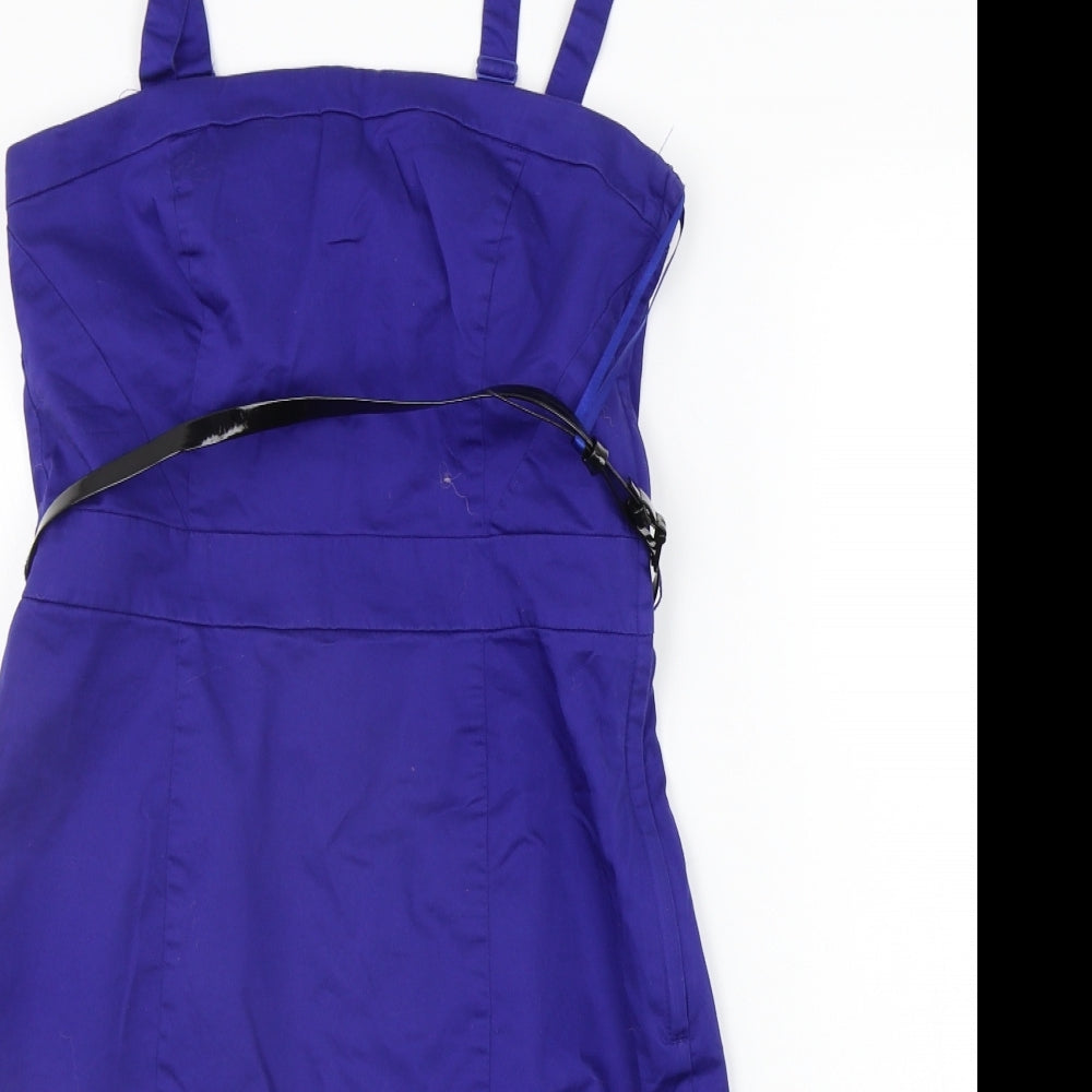 H&M Womens Blue   A-Line  Size 10
