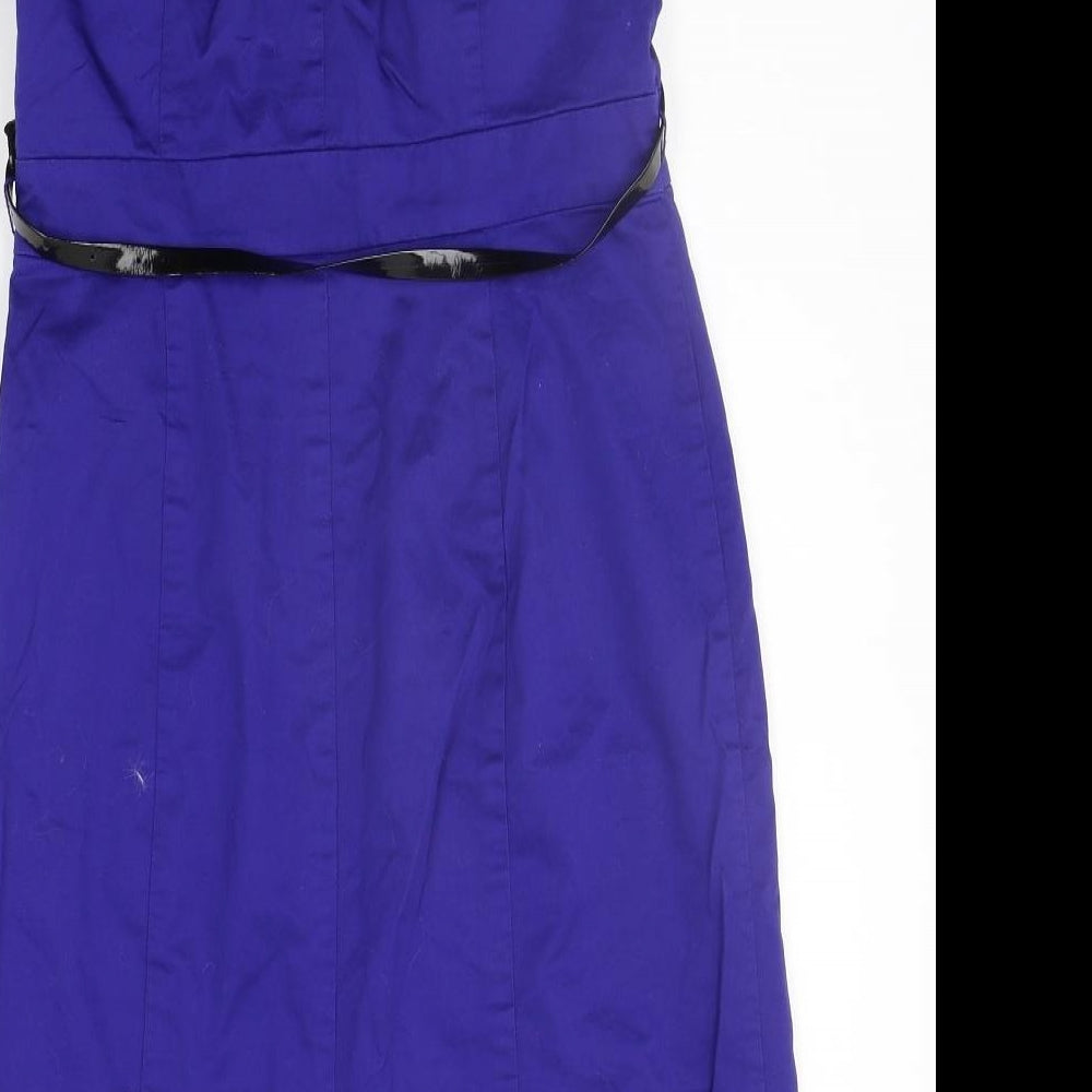 H&M Womens Blue   A-Line  Size 10