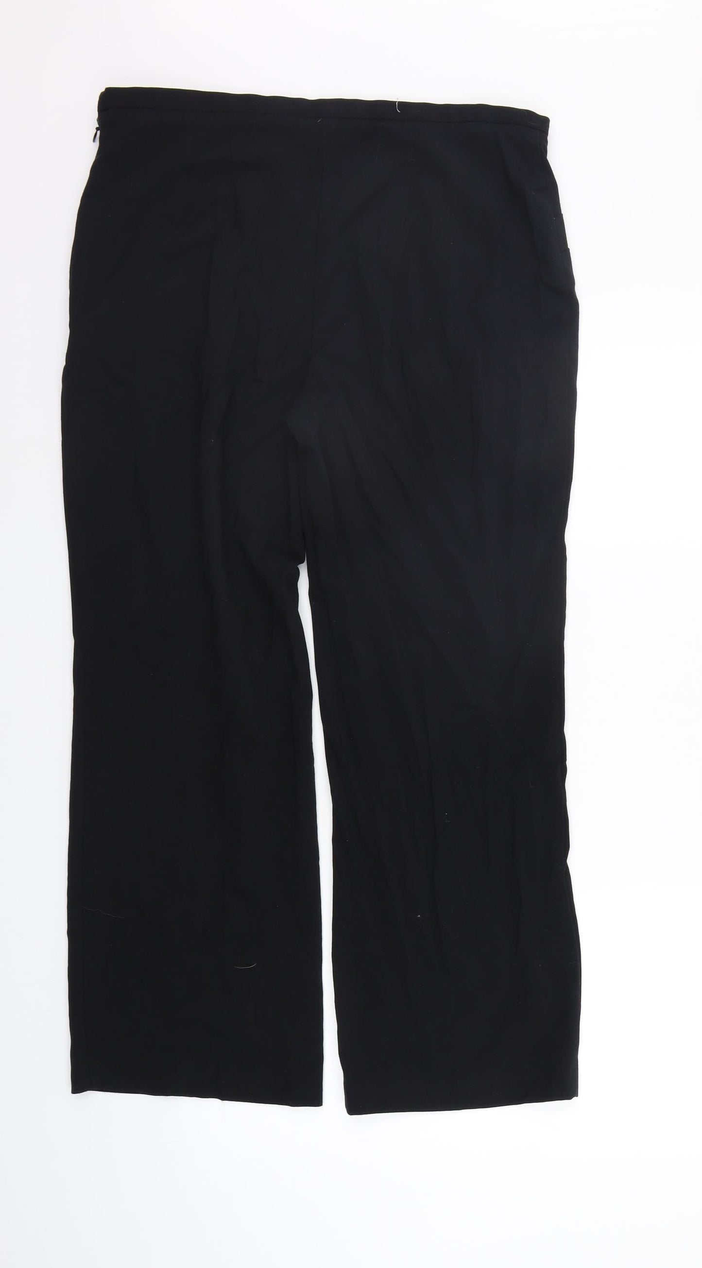 Marks and Spencer Womens Black   Trousers  Size 14 L27 in