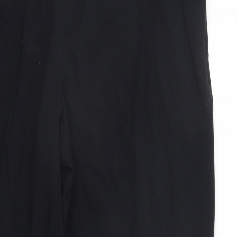 Marks and Spencer Womens Black   Trousers  Size 14 L27 in