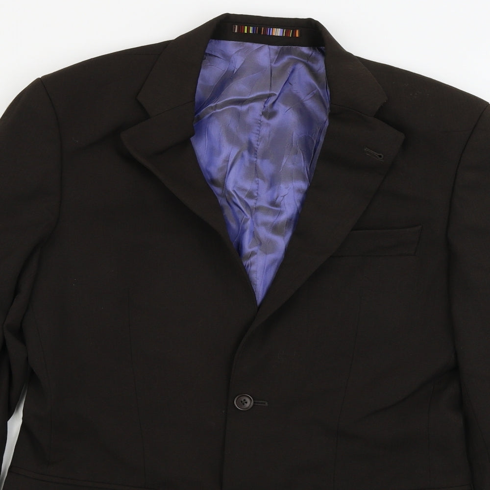 River Island  Mens Brown   Jacket Blazer Size 36