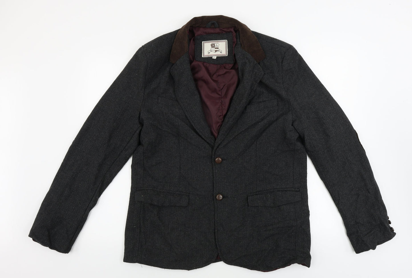 Preworn Mens Grey   Jacket Blazer Size L