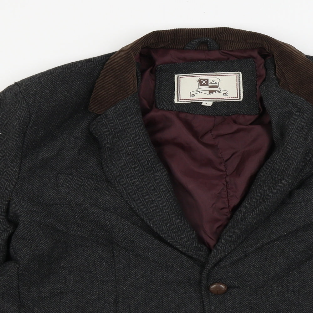 Preworn Mens Grey   Jacket Blazer Size L