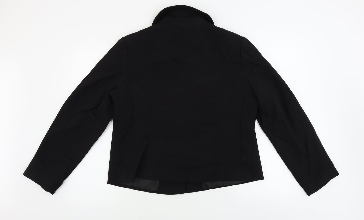 Preworn  Womens Black   Jacket Blazer Size 40