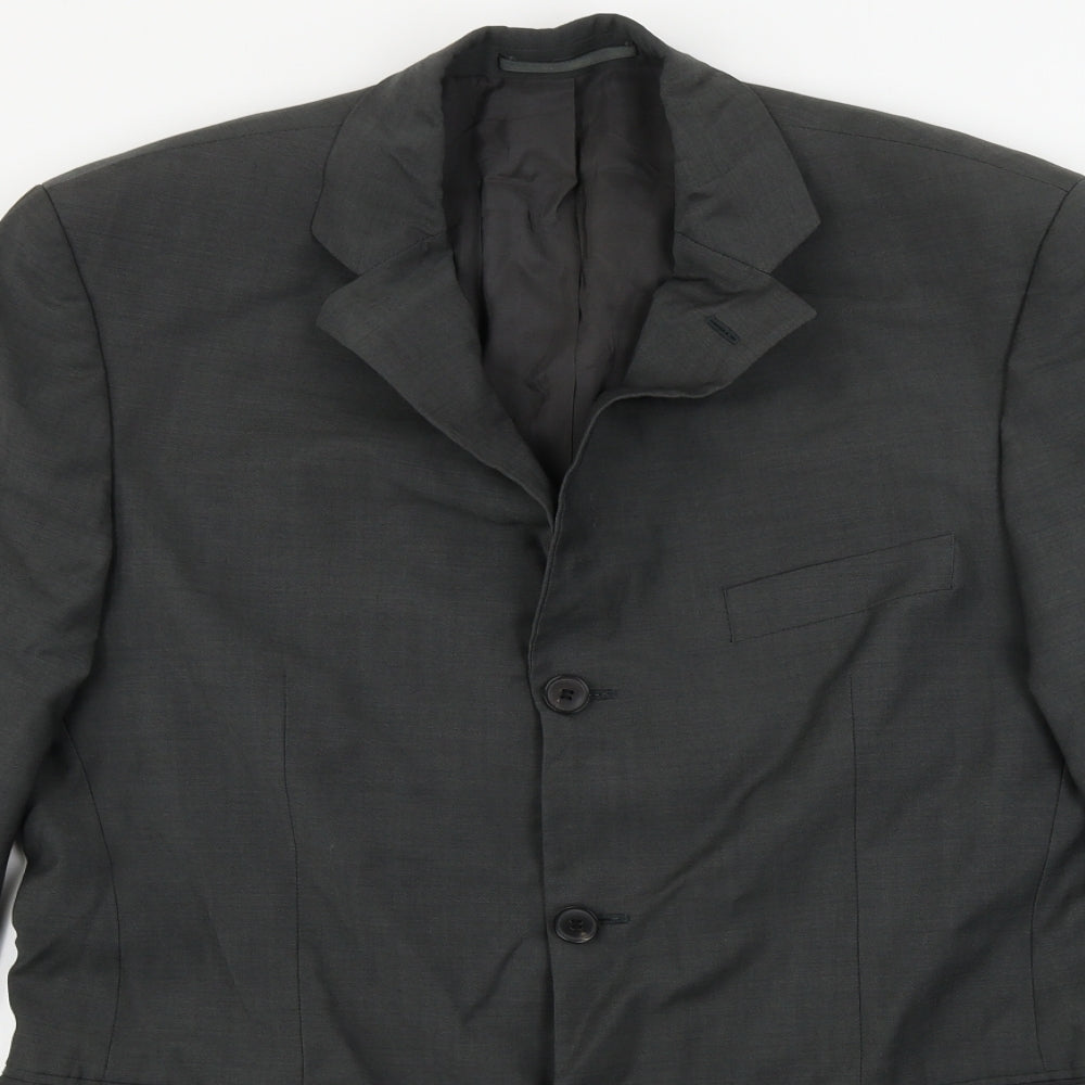 Isabella Rossellini  Mens Grey   Jacket Blazer Size 38