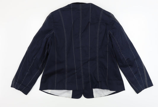Concept uk  Womens Blue   Jacket Blazer Size 14