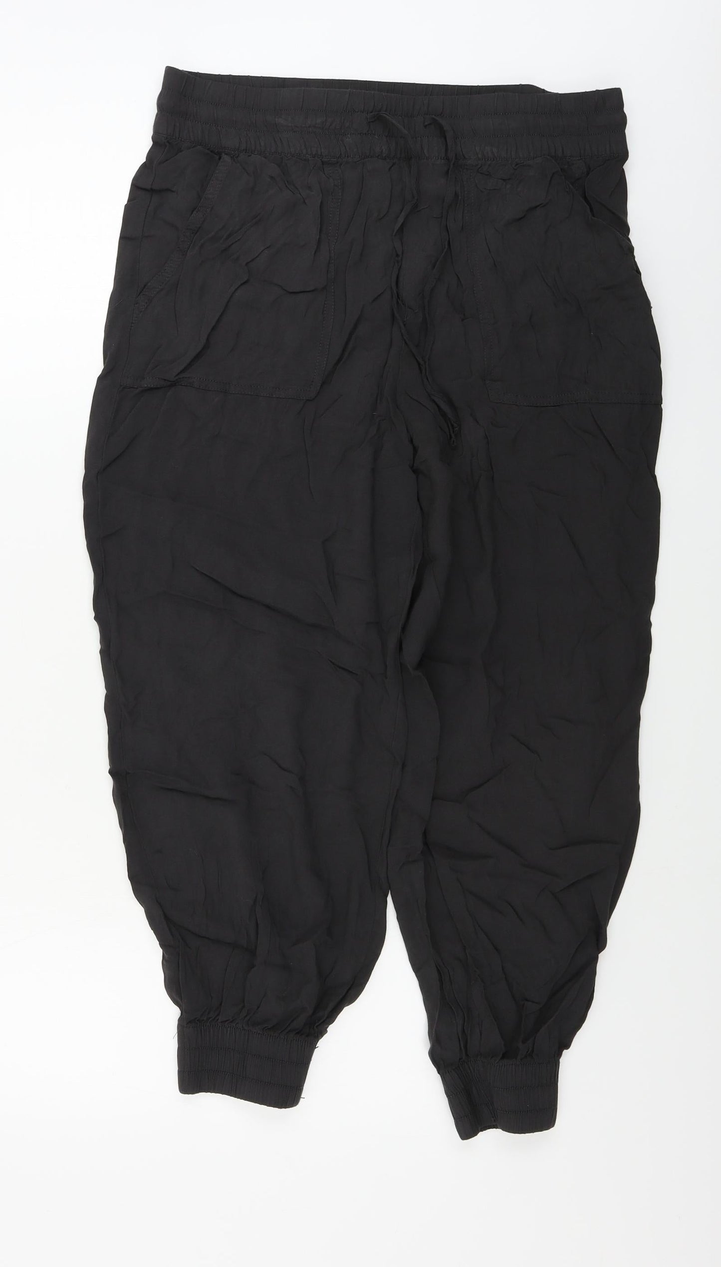 H&M  Womens Brown   Trousers  Size 12 L22 in