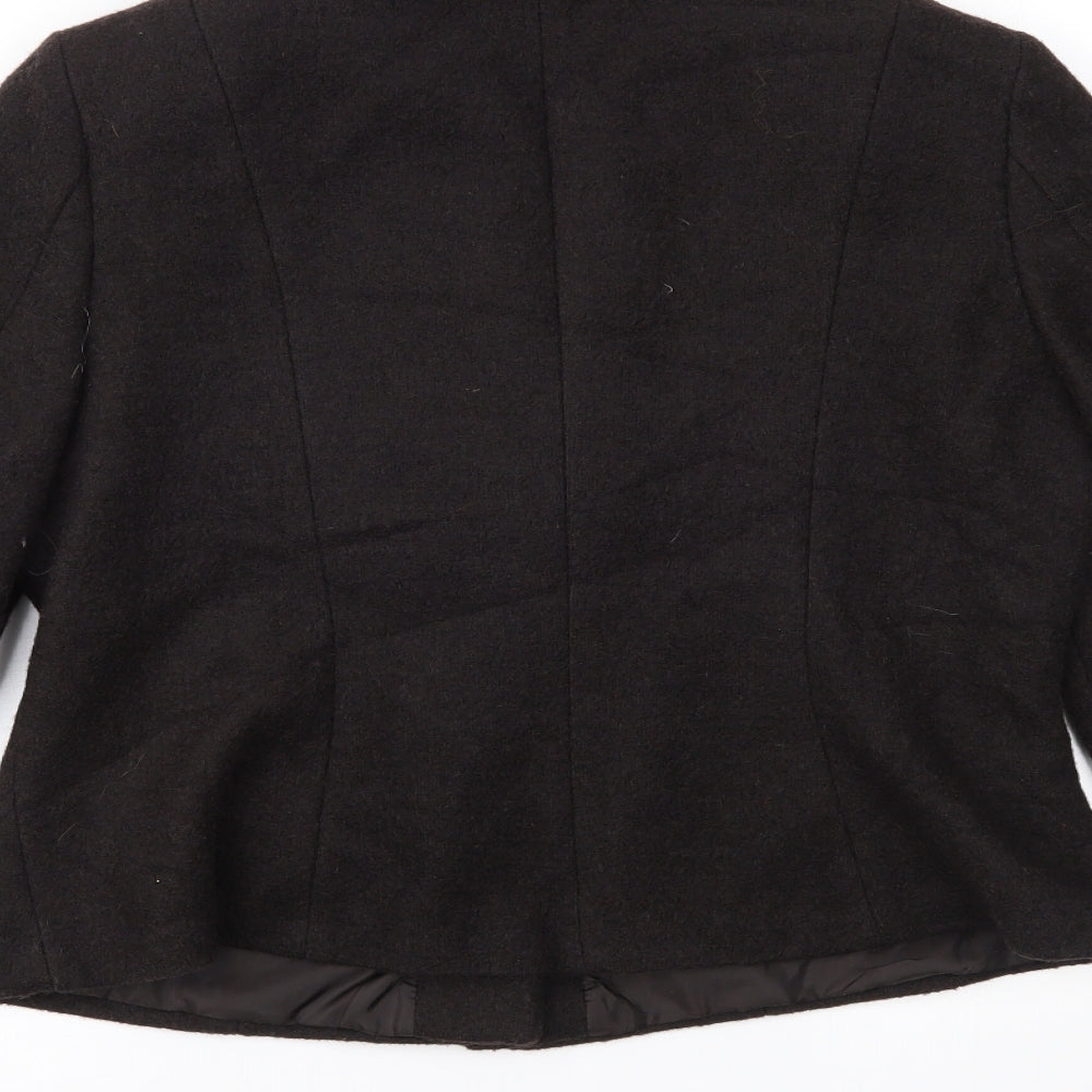 BM Womens Brown   Jacket Blazer Size 12