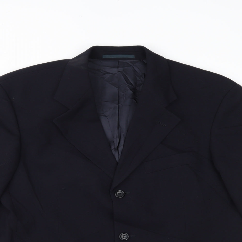 Preworn Mens Blue   Jacket Blazer  L17 in