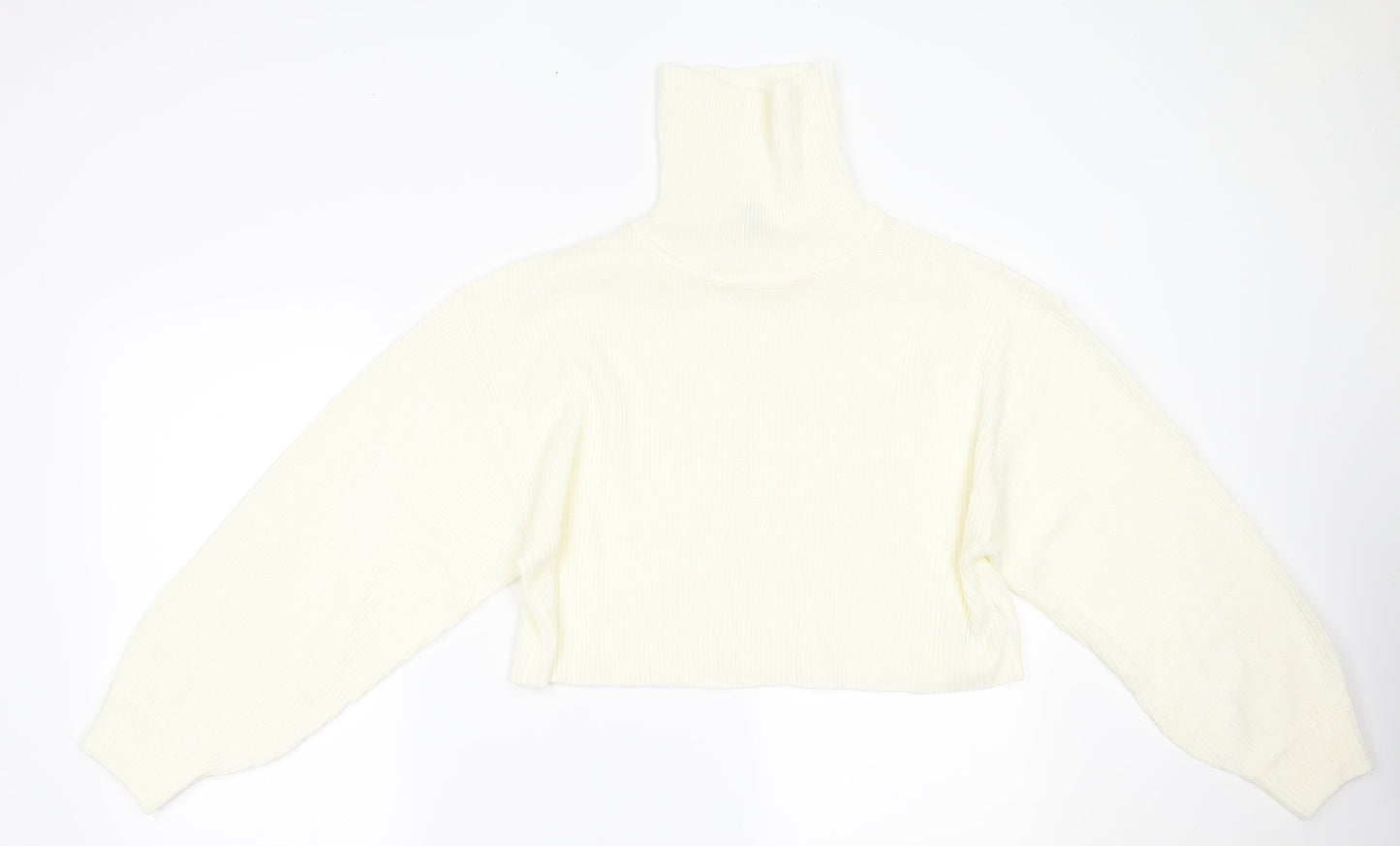 H&M Womens Ivory   Pullover Jumper Size M