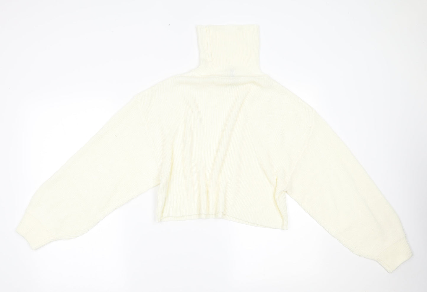 H&M Womens Ivory   Pullover Jumper Size M
