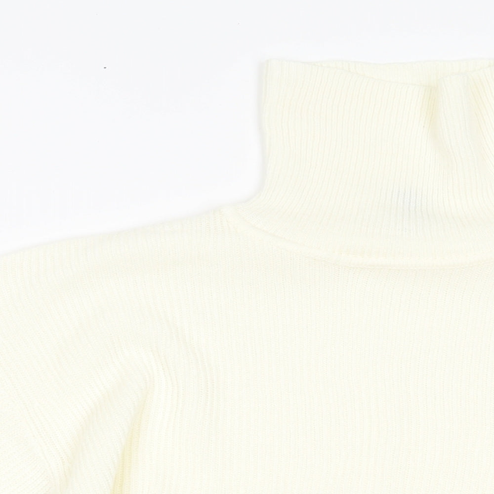 H&M Womens Ivory   Pullover Jumper Size M